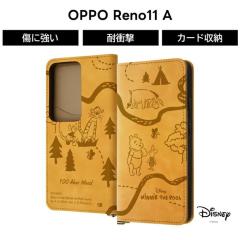 OPPO Reno11 A �P�[�X �f�B�Y�j�[ �v�[ �C���O���� ���܂̃v�[���� �X�g���b�v�z�[���t�� �J�[�h���[ �}�O�l�b�g�s�g�p �蒠�^ PU���U�[ 