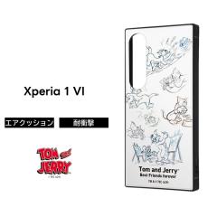 Xperia 1 VI �P�[�X �L�����N�^�[ �g���ƃW�F���[ Xperia1VI SO-51E �G�N�X�y���A1VI �ϏՌ� �ϏՌ��P�[�X �\�t�g �n�[�h �X�}�z�P�[�X 