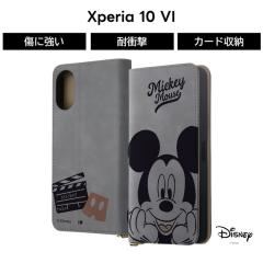 Xperia 10 VI �P�[�X �f�B�Y�j�[ �蒠�^ Xperia10VI SO-52E �G�N�X�y���A10VI �~�b�L�[ �L�����N�^�[ ���U�[ �\�t�g �n�[�h �X�}�z�P�[�X