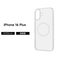 iPhone 16 Plus �P�[�X �N���A �}�O�l�b�g iPhone16Plus �A�C�t�H�� 16�v���X ���C�����X�[�d �N���A�P�[�X �\�t�g �n�[�h �X�}�z�P�[�X 