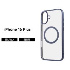 iPhone 16 Plus �P�[�X �N���A MagSafe�Ή� iPhone16Plus �A�C�t�H�� 16�v���X �}�O�l�b�g �[�d ���� �u���[ �\�t�g �n�[�h �X�}�z�P�[�X