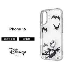 iPhone 16 �P�[�X �f�B�Y�j�[ �W���b�N �C���O���� �i�C�g���A�[�E�r�t�H�A�E�N���X�}�X �G�A�N�b�V���� �Ռ��z�� �J�����ی� TPU �|���J