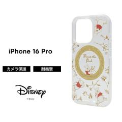 iPhone 16 Pro �P�[�X �f�B�Y�j�[ �v�[ �C���O���� ���܂̃v�[���� �Ռ��z�� MagSafe�Ή� �}�C�N���h�b�g���H �J�����ی� TPU �\�t�g�P�[