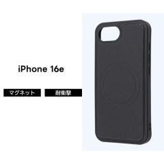 iPhone 16e �P�[�X ���͎��� �}�O�l�b�g �[�d ���U�[ �A�C�t�H�� iPhone16e SE��p ���C�`�� �u���b�N ��v �\�t�g �n�[�h �X�}�z�P�[�X