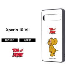 Xperia 10 VII �P�[�X �g���ƃW�F���[ ���킢�� Xperia10VII docomo �G�N�X�y���A10VII �V���v�� ������� �g�����W�F���[ Tom&Jerry �L 