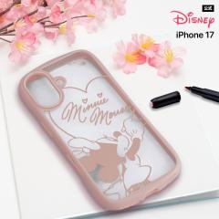 iPhone 17 �P�[�X �~�j�[ �N���A iPhone17 �A�C�t�H��17 �f�B�Y�j�[ �L�����N�^�[ ���킢�� ������� �~�j�[�}�E�X ���� �N���A�P�[�X �w