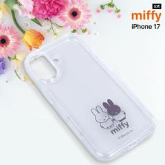 iPhone 17 �P�[�X �~�b�t�B�[ �N���A iPhone17 �A�C�t�H��17 �L�����N�^�[ ������ �V���v�� miffy ���� ������� �~�b�t�B�[����� �N