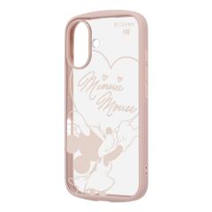 iPhone 16 �P�[�X �~�j�[ �N���A iPhone16 �A�C�t�H��16 �L�����N�^�[ ���킢�� ������� �l�C �V���v�� Minnie Mouse �f�B�Y�j�[ Disney