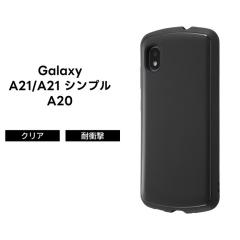 Galaxy A21 �P�[�X �ϏՌ� �V���v�� GalaxyA20 docomo SC 42A au SCV49 SCV46 �M�����N�V�[A21 �J�����ی� �u���b�N �X�}�z�P�[�X