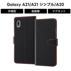 Galaxy A21 �P�[�X GalaxyA20 �蒠�^ �}�O�l�b�g �x���g �u���b�N �� ���b�h �� �蒠�^�P�[�X docomo SC 42A au SCV49 02M SCV46 �X�^��