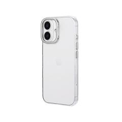 iPhone16 �P�[�X �N���A �ϏՌ� �Ռ��z�� �n�C�u���b�h �X�^���h�t�� �X�^���h �J�����ی� �ϏՌ��P�[�X iPhone 16 �P�[�X �A�C�t�H��16