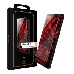 Xperia 5 III SO-53B SOG05 �K���X�t�B���� �N���A ���ʃ^�C�v �P�[�X�Ɋ����Ȃ� ������ �w��h�~ �C�A�h�~ ���E���h�G�b�W ���R�z��