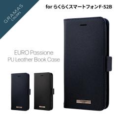 炭炭X}[gtH F-52B GRAMAS COLORS EURO Passione PU Leather Book Case ubN