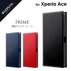 Xperia Ace SO-02L ���^�蒠�^�P�[�X �uPRIME�v ���b�h