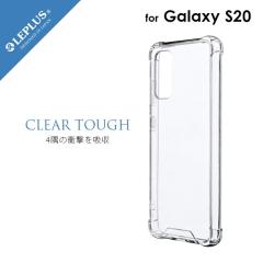 Galaxy S20 5G SC-51A/SCG01 �Ϗ��E�ϏՌ��n�C�u���b�h�P�[�X�uCLEAR TOUGH�v �N���A