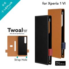 Xperia 1 VI �P�[�X Twoal Xperia 1 VI SO-51E ���^ �y�� PU���U�[ �蒠 �P�[�X Twoal W �L������ �G�N�X�y���A �蒠�^ �V���v�� �G�N�X