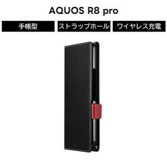 AQUOS R8 pro �P�[�X AQUOS R8 pro �P�[�X �蒠�^ ���U�[ �J�[�h���[ �X�g���b�v�z�[�� �}�O�l�b�g �X�^���h �����݌v SH-51D �V���[�v 