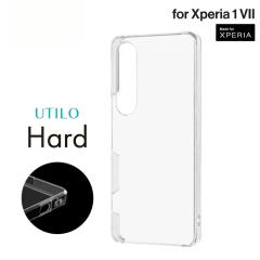 Xperia 1 VII �P�[�X �n�[�h�P�[�X LEPLUS NEXT UTILO Hard �N���A ������ �|���J�[�{�l�[�g ���y�� �ϏՌ� ���^ �X�g���b�v�z�[���t �w