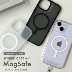 iPhone 15 �P�[�X iPhone 14 iPhone 13 �n�C�u���b�h�P�[�X MagSafe�Ή� �}�O�l�b�g�����O �}�O�l�b�g TPU �X�}�z�P�[�X �}�b�g �u���b�N