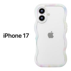 iPhone17 �P�[�X �N���A iPhone17 �P�[�X �N���A �ϏՌ� iPhone 17 �P�[�X �V���v�� �z���C�g �I�[�����z���C�g �E�F�[�u�P�[�X �X�g���b