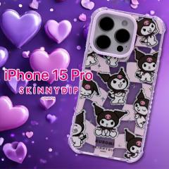 iPhone 15 Pro �P�[�X �N���~ �T�����I �}�C�����f�B �}�C���� SKINNYDIP �X�L�j�[�f�B�b�v Sanrio ���킢�� �N���A ���� �L���L�� �\�t