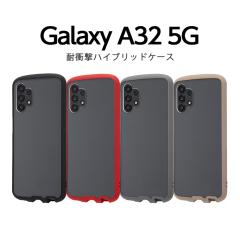 Galaxy A32 5G �P�[�X �J�o�[ ���n �u���b�N �O���[ �x�[�W�� ���b�h �ϏՌ� �ی� ���ɋ��� �V���v�� �N���A ���� ���킢�� �\�t�g SCG08