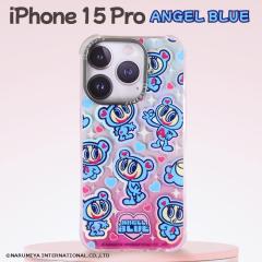 iPhone 15 Pro �P�[�X �G���W�F���u���[ �L�����N�^�[ iPhone15Pro �A�C�t�H��15�v�� �i�J�������� ANGEL BLUE ���w�� �L�b�Y �������g��
