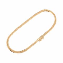 �A���N���b�g �약 k18 18�� 8�ʃg���v�� 10g 24cm ���� �`�F�[�� �����ǌ���}�[�N����� 18k �L�w�C kihei �l�C �v���[���g �a���� ��