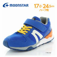 ≪セール≫ムーンスター キャロット キッズ スニーカー 子供靴 MS C2280 ブルー moonstar 高機能 シューズ 靴