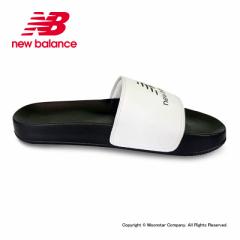 春新作 ニューバランス new balance メンズ/レディース サンダル NB SUF50WK1 D ホワイト/ブラック 白 黒
