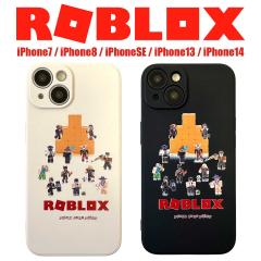 ROBLOX ���u���b�N�X iPhone14 iPhone13 iPhoneSE iPhone8 iPhone7 �P�[�X �J�o�[ �t���ی�t�B�����t�� �Q�[�� �L�����N�^�[ �O�b�Y