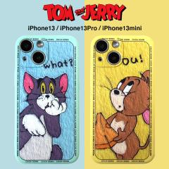 SALE �g���ƃW�F���[ iPhone13 �P�[�X Pro / mini�ɂ��Ή� ���G �G�敗 �A�C�t�H���P�[�X �t���ی�t�B�����t��
