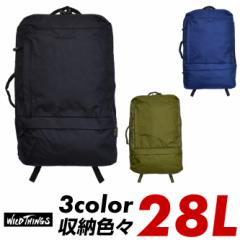 WILD THINGS 28L BACK PACK BLACK NAVY KHAKI WT-380-0013 28bg bNTbN  F ΐF ubN lCr[ J[L ~V |