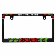 Rat Fink ���b�g�t�B���N 3D �i���o�[�v���[�g ���C�Z���X �t���[�� �t�F�C�X ���S �v���[�g �J�[�p�i �A�����J�� �G�� �O�b�Y ��������