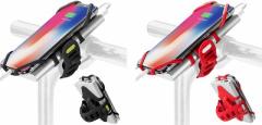 �ȒP���t�� Bone Collection Bike Tie Pro Pack �X�}�z�z���_�[ BK18121 �i �u���b�N �E ���b�h �j �[�d���Ȃ���g���� iPhone Android