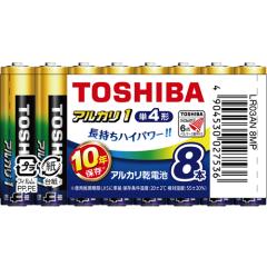 ���ŁyTOSHIBA�z�A���J��1 �A���J�����d�r �P4�` 1�p�b�N8�{���� �܂Ƃ߃p�b�N 10�N�����ۑ� LR03AN-8MP�y�h�Зp�i �h�Д��~���z