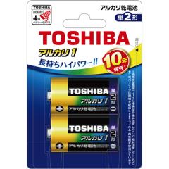 ���ŁyTOSHIBA�z�A���J��1 �A���J�����d�r �P2�` 1�p�b�N2�{���� �u���X�^�[�p�b�N 10�N�����ۑ� LR14AN-2BP�y�h�Зp�i �h�Д��~���z