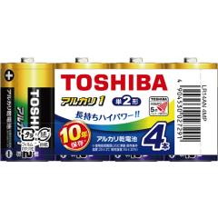���ŁyTOSHIBA�z�A���J��1 �A���J�����d�r �P2�` 1�p�b�N4�{���� �܂Ƃ߃p�b�N 10�N�����ۑ� LR14AN-4MP�y�h�Зp�i �h�Д��~���z