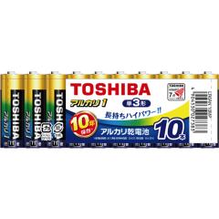 ���ŁyTOSHIBA�z�A���J��1 �A���J�����d�r �P3�` 1�p�b�N10�{���� �܂Ƃ߃p�b�N 10�N�����ۑ� LR6AN-10MP�y�h�Зp�i �h�Д��~���z