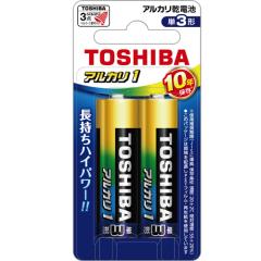 ���ŁyTOSHIBA�z�A���J��1 �A���J�����d�r �P3�` 1�p�b�N2�{���� �u���X�^�[�p�b�N 10�N�����ۑ� LR6AN-2BP�y�h�Зp�i �h�Д��~���z