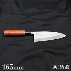 �X�e�����X�Аn���o�n��@165mm/�Аn/AUS8/�u�r���K/���{��/�����n���ETOKUZO KNIVES�EJAPAN�EKitchen Knives�E�