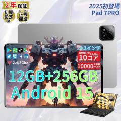 �y���[ �ő�20%�|�C���g�Ҍ��z�y���K�i�z�^�u���b�g PC �{�� Android15 �V�i 5G wi-fi ���� 10.1�C���` 12GB+256GB HD���͕ی� �e����