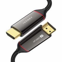 iVANKY VBG01 15m Grey & Black 4K@60Hz HDMI Optical Fiber Cable HDMI t@Co[ IveBbN P[u  Q[ er 18Gbps 4K@