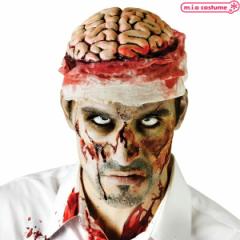 1264I▼【送料無料・即納】 FW-15 Bloody Brain Headpiece Zombie Brains ゾンビ 脳みそ