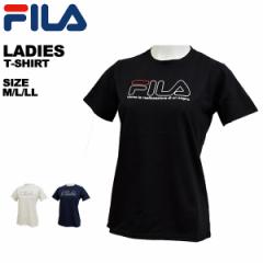 フィラ FILA レディース Tシャツ 半袖 トップス UVカット 吸水速乾 412-689【メール便も対応】