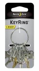 y[։zNITEIZE iCgACY KeyRing Steel STVo[