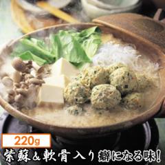 つくね 軟骨入り 鍋用 味付き 220g 国産鶏肉 紀の国みかんどり 癖になる味 冷凍 つみれ 鶏つくね ペースト