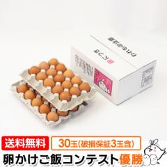 卵 紀州うめたまご 30玉(破損保証3玉含む) 卵かけごはんに たまご ギフトにも 送料無料