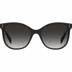 リーバイス LEVIS レディース メガネ・サングラス キャットアイ 56mm Gradient Cat Eye Sunglasses Black/Black