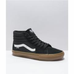 ヴァンズ VANS レディース スケートボード シューズ・靴 Vans Sk8-Hi Pro Black and Gum Skate Shoes Black
